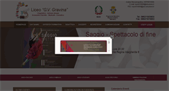 Desktop Screenshot of istitutogravina.kr.it